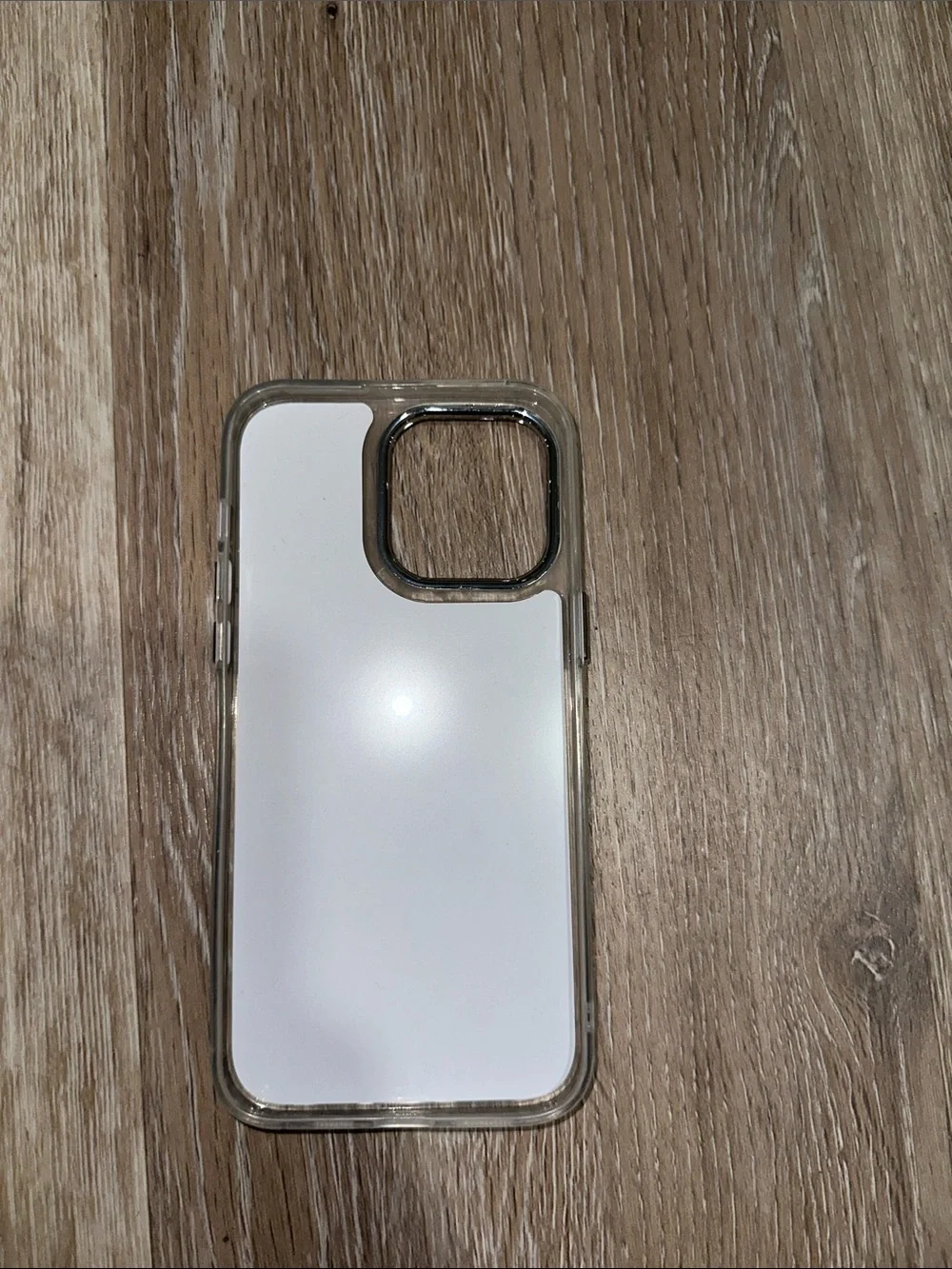 Clear Black Mirror Phone Case - iPhone 14 Pro Max